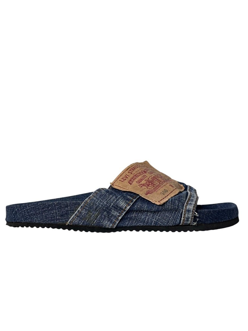 OMIGHTY x Levi's Re-Worked Denim Slides Sandal Size EU 40 - Picture 2 of 16